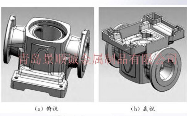 重力澆鑄模具-三維建模