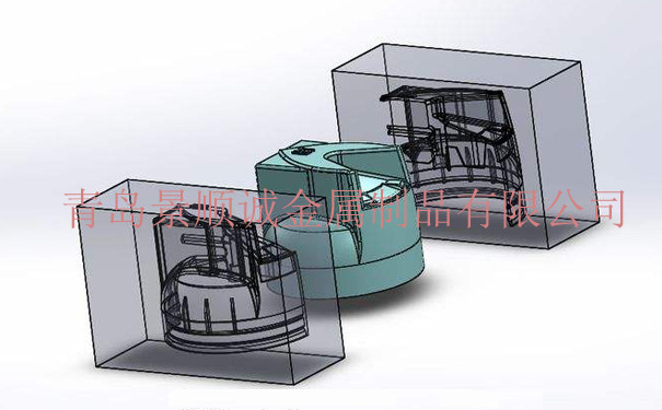 重力澆鑄模具-建模